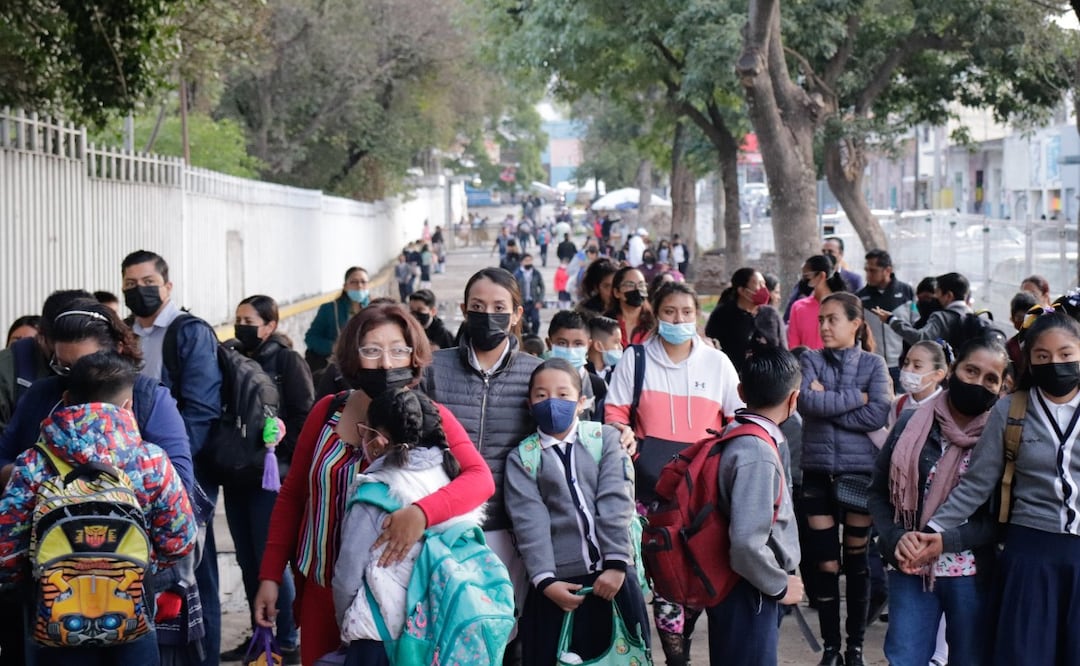 Para este regreso a clases en Puebla continuará el horario de invierno hasta febrero | FOTO: Agencia Es Imagen para El Universal Puebla