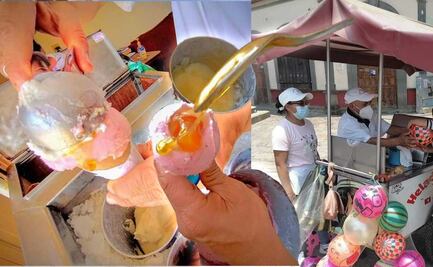 Este negocio de helados de Zacatlán es famoso por su relleno