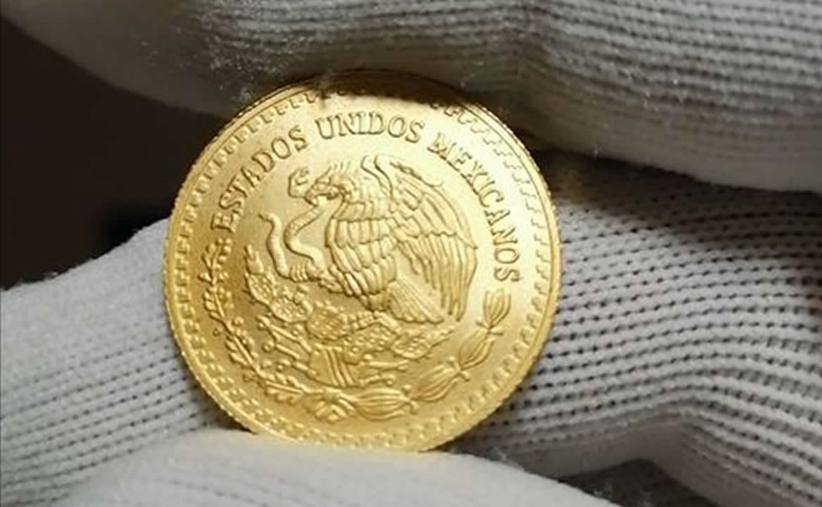 Moneda de oro (anverso). Foto: Demian Magallán