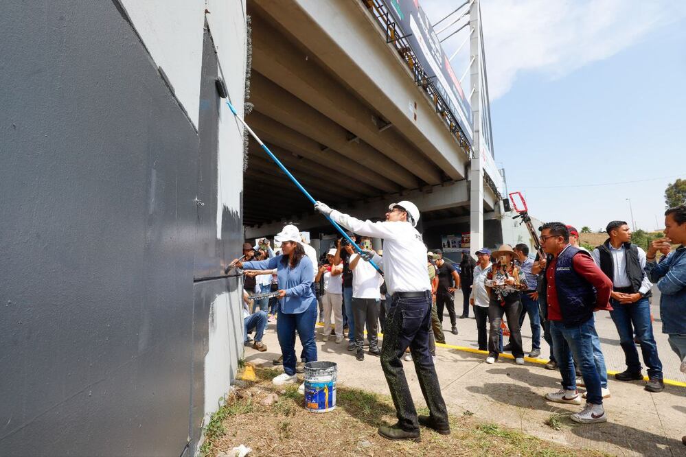 La faena comunitaria número 20 refuerza el compromiso ciudadano | Foto: Gobierno de Puebla.