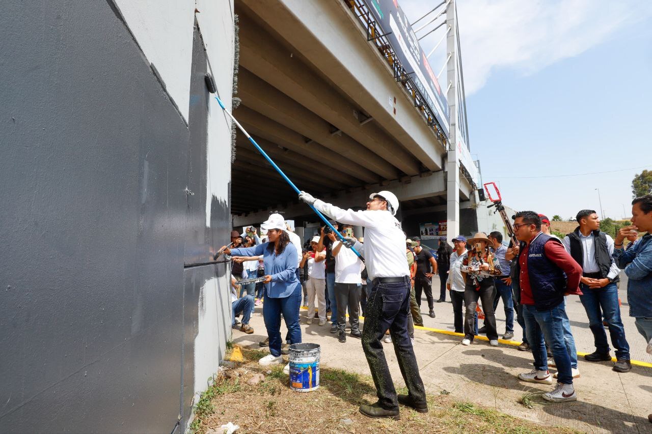 Puebla se transforma con trabajo comunitario y seguridad: Armenta