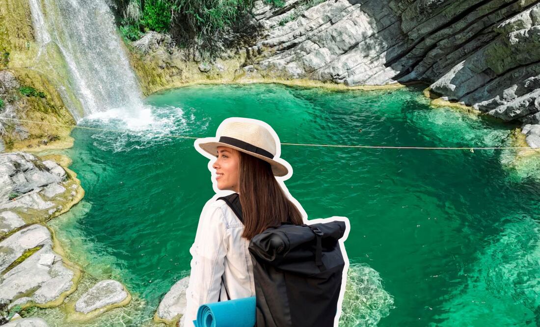 En Puebla hay una cascada muy cerca de CDMX | Foto: Archivo El Universal / Freepik