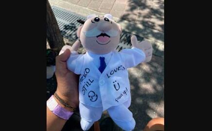 Peluche del Dr. Simi, orgullosamente hecho en Puebla