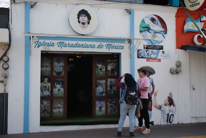 La Iglesia Maradoniana cierra sus puertas en Cholula