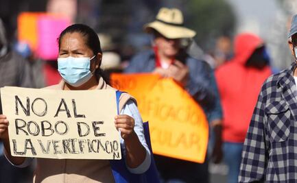 Por tercera ocasión se manifiestan transportistas contra la verificación en Puebla