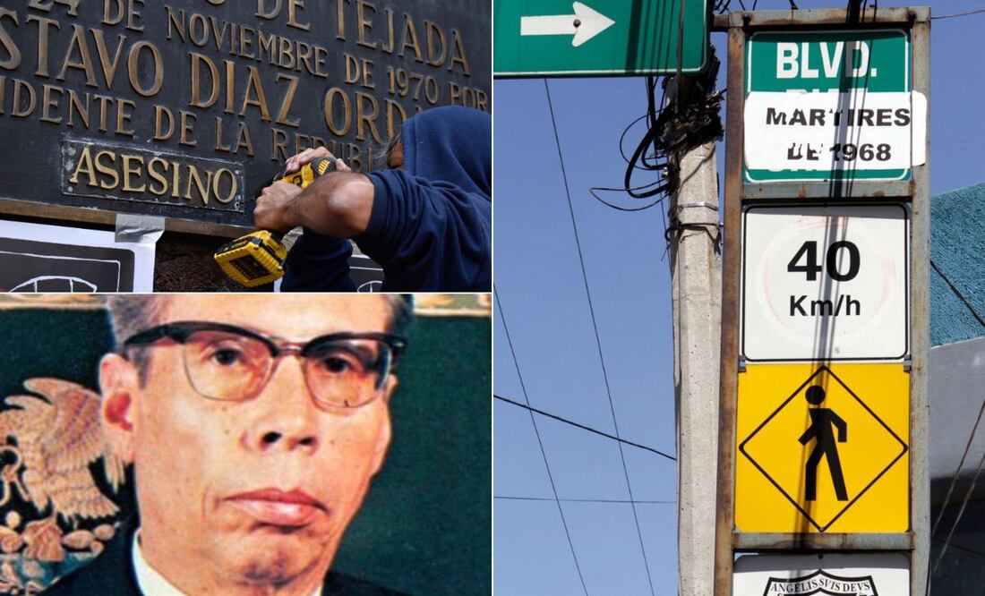 Aunque fue presidente de México, el nombre de Gustavo Díaz Ordaz ha sido borrado en calles de Puebla | Foto: EsImagen / Redes sociales