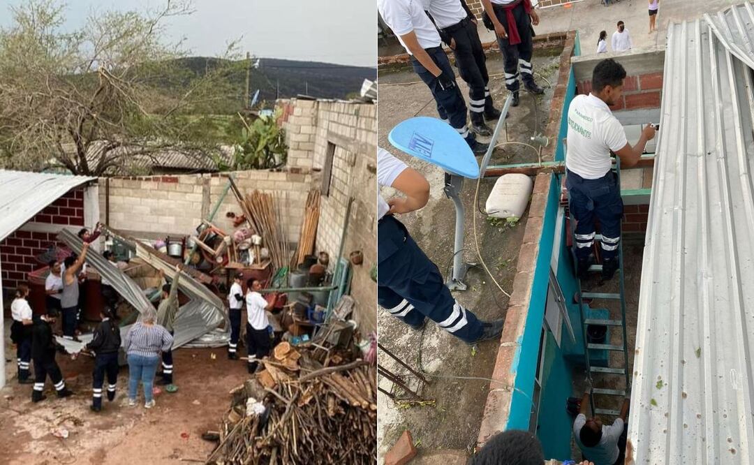 En el municipio de San Felipe Xochiltepec se registraron daños en viviendas | Foto: Facebook La Mexicana de Izucar de Matamoros Puebla
