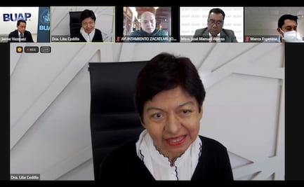 Lilia Cedillo y alcaldes trabajan en la elaboración del Plan de Desarrollo Institucional de la BUAP