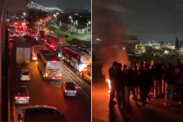 ¿Por qué está cerrada la autopista México-Puebla? Vecinos bloquean ambos sentidos
