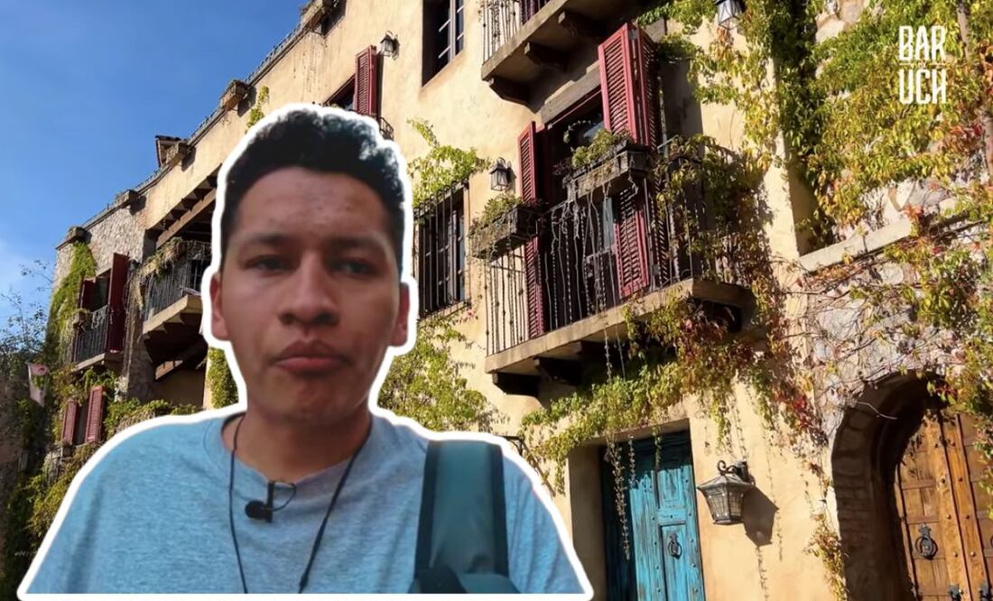 Fue la cuenta de BARUCHMX quien denuncio la presunta discriminación en Val'Quirico. Foto TikTok baruchmx.1