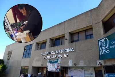VIDEO: Exhiben a trabajadora arreglándose las uñas en clínica de IMSS La Margarita