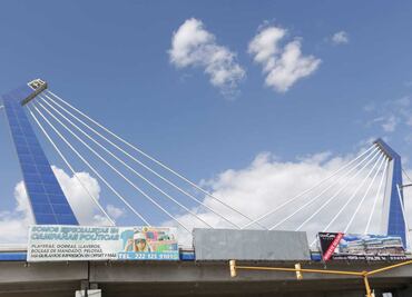 Confirma dictamen que los 22 puentes atirantados en Puebla son seguros