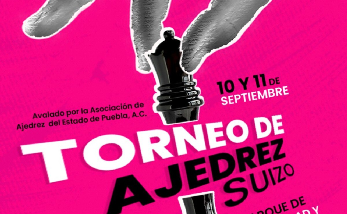 Atlixco es sede del Torneo de Ajedrez Suizo