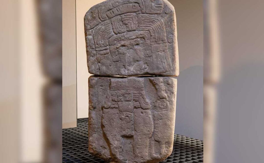 Este es el vestigio que fue encontrado en una casa de la colonia Humboldt |  Facebook Puebla Antigua/Gustavo Velarde