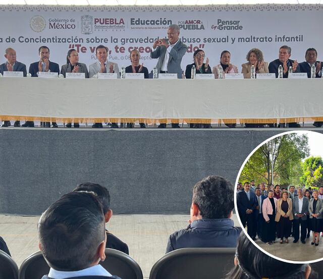 SEP Puebla impulsa jornada contra el abuso y maltrato infantil