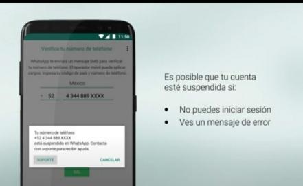WhatsApp: "Tu número está suspendido", qué hacer con esta alerta