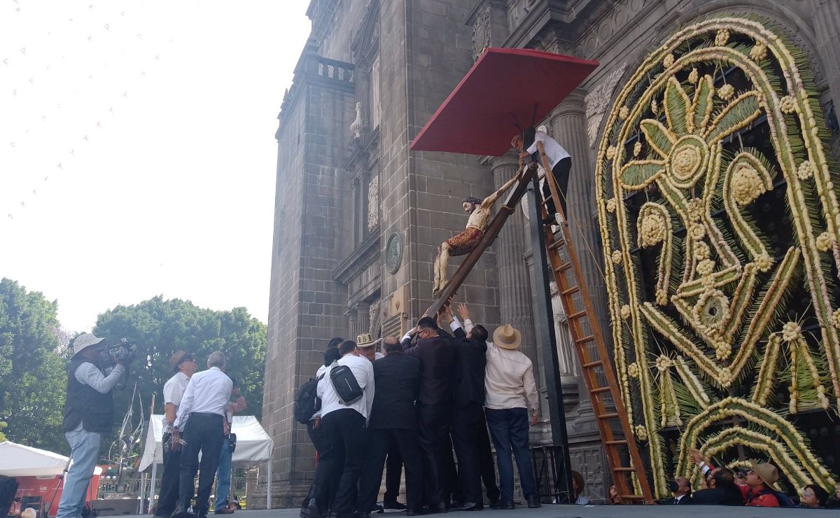 El Calvario, donde los poblanos hacen verbena el Viernes Santo