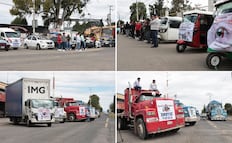 Transportistas sitian Puebla, bloquean carreteras pese al acuerdo con Gobernación