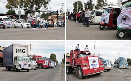 Transportistas sitian Puebla, bloquean carreteras pese al acuerdo con Gobernación