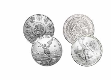 Cuál es el valor de las monedas de plata acuñadas en México