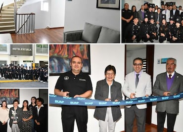 Rectora de la BUAP inaugura remodelación integral del Hotel-Escuela