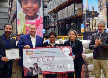 BUAP hace entrega de lo recaudado en la campaña “Decisión es Compartir BUAP 2023”