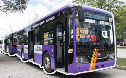 Así lucen los nuevos autobuses eléctricos en Puebla
