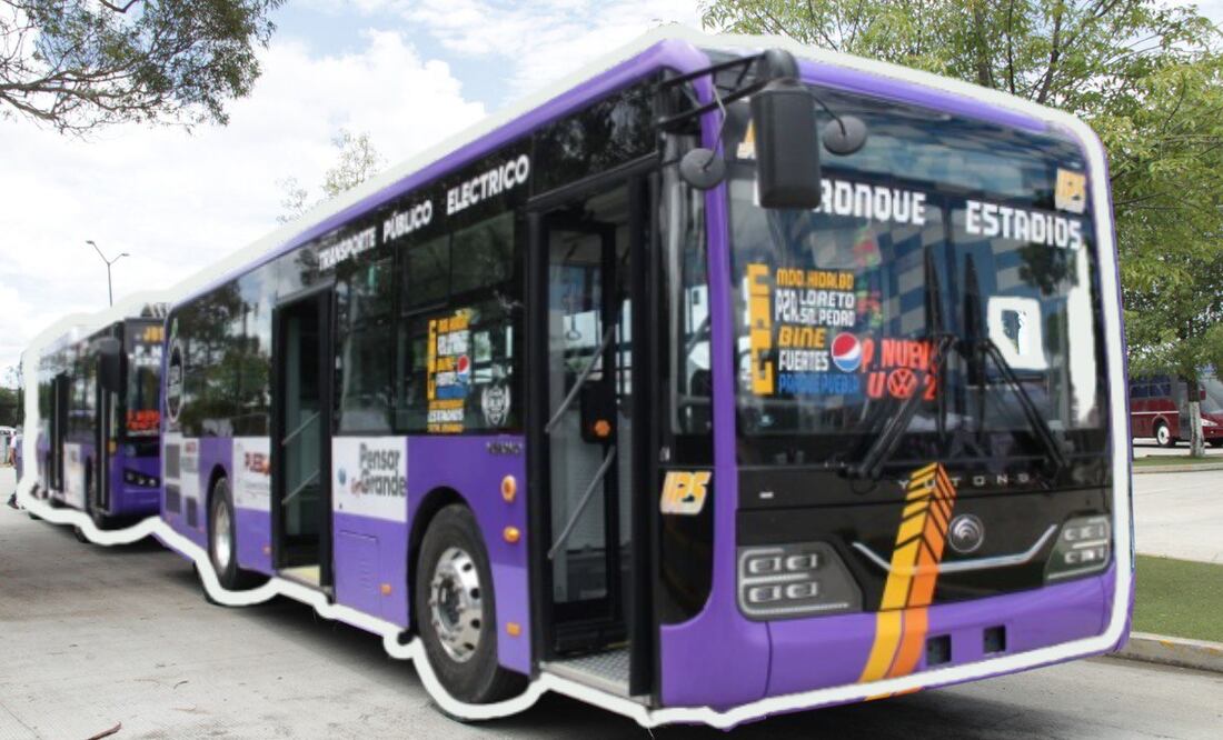 Los nuevos autobuses del transporte público son eléctricos | Foto: EsImagen