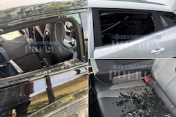 Dan cristalazo a autos de estudiantes de la UPAEP en Lomas de Angelópolis