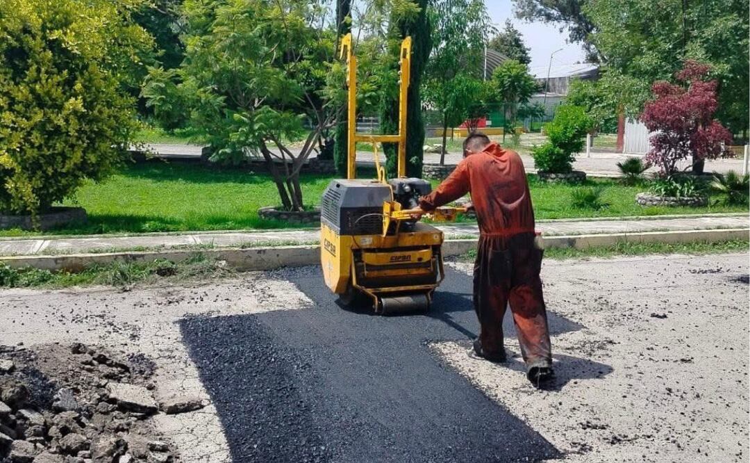 Campaña Bacheando Puebla supera los 90 mil baches atendidos en la capital | Foto: Ayuntamiento de Puebla.