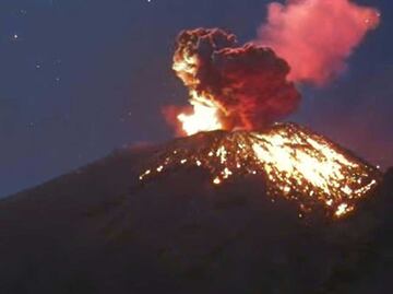 Estas son las explosiones más fuertes del Popocatépetl en 2023
