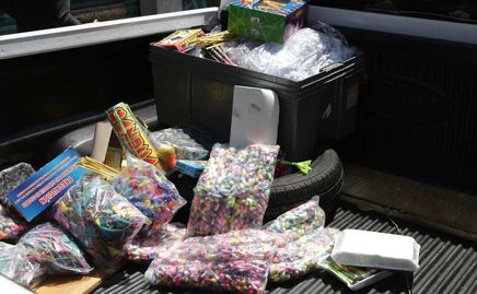 Montan operativo para decomisar pirotecnia en el Centro Histórico de Puebla