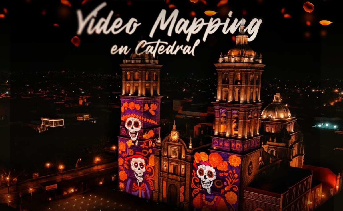 El espectáculo integra animaciones en 2D y 3D, simulaciones, motion graphics, edición de video y diseño sonoro | Foto: Ayuntamiento de Puebla