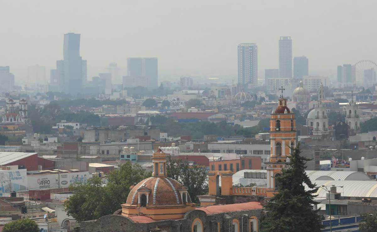 Puebla en alerta roja por altos niveles de contaminación ambiental