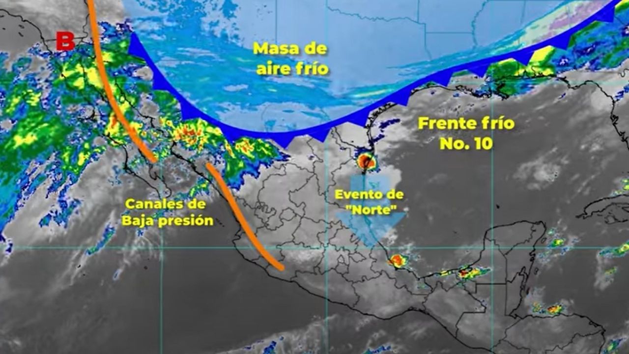 Además, se pronostican lluvias y precipitaciones en algunas áreas, lo que podría aumentar la sensación térmica de frío. 
Foto: Producción El Universal Puebla