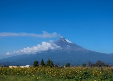 ¿Cuántos años lleva activo el volcán Popocatépetl?