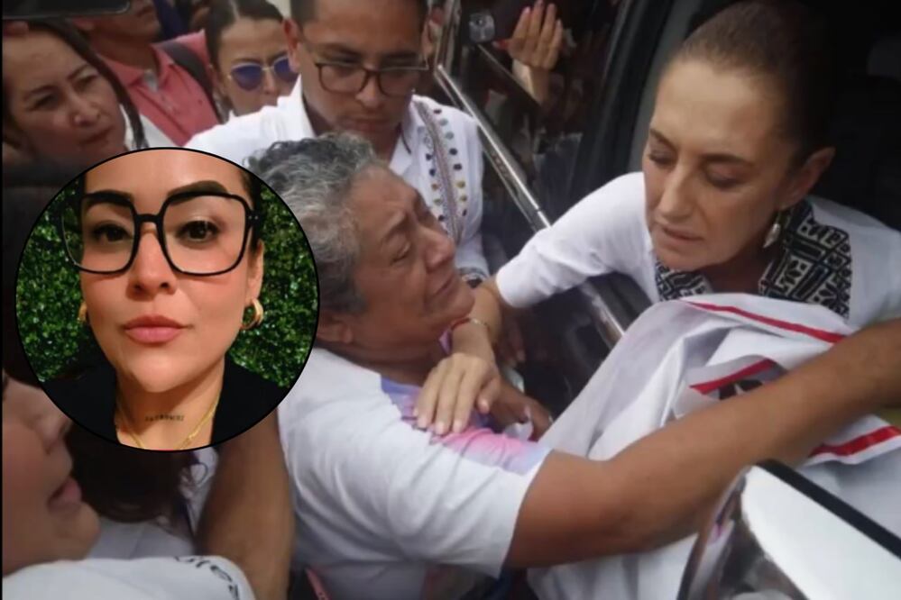 La madre de Roxana Berenice Guzmán pidió apoyo a la presidenta para localizar a su hija desaparecida | Foto: Redes Sociales / Captura de video X Mar Escandón Landa