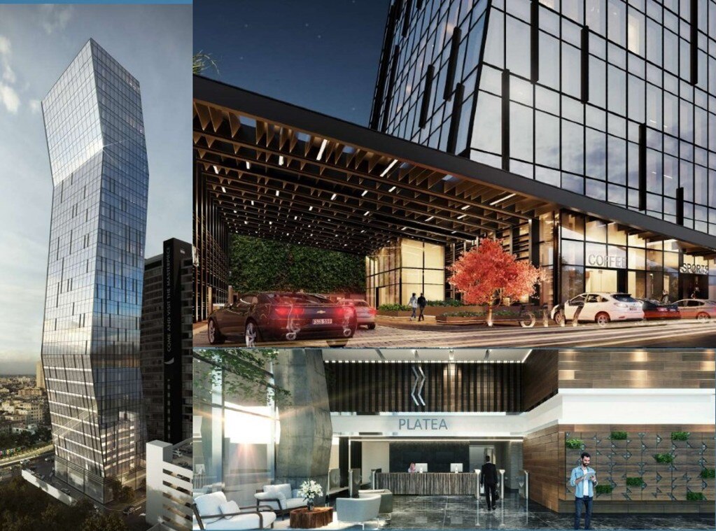 Así es la Torre Platea, el rascacielos con forma de zigzag que abrirá en octubre en Puebla