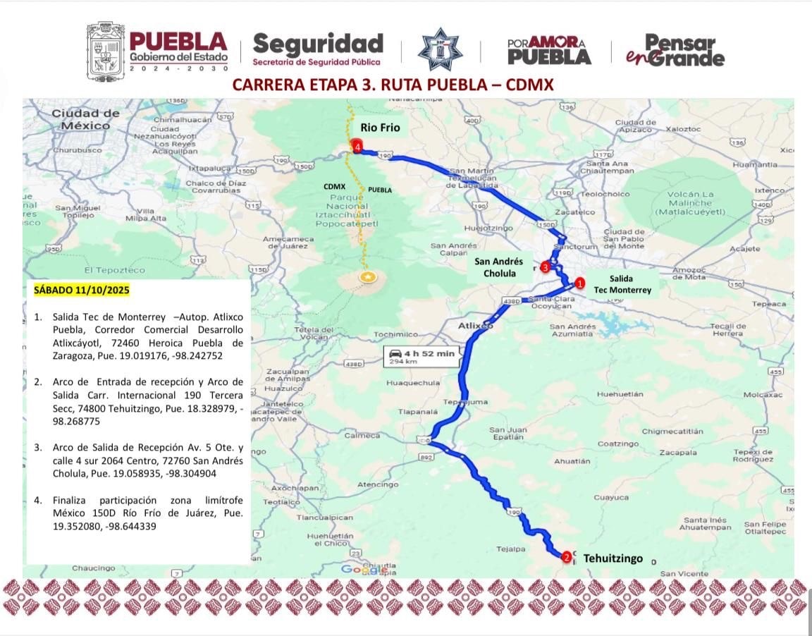 La Carrera Panamericana regresa a Puebla después de 8 años | Foto: Gobierno del Estado