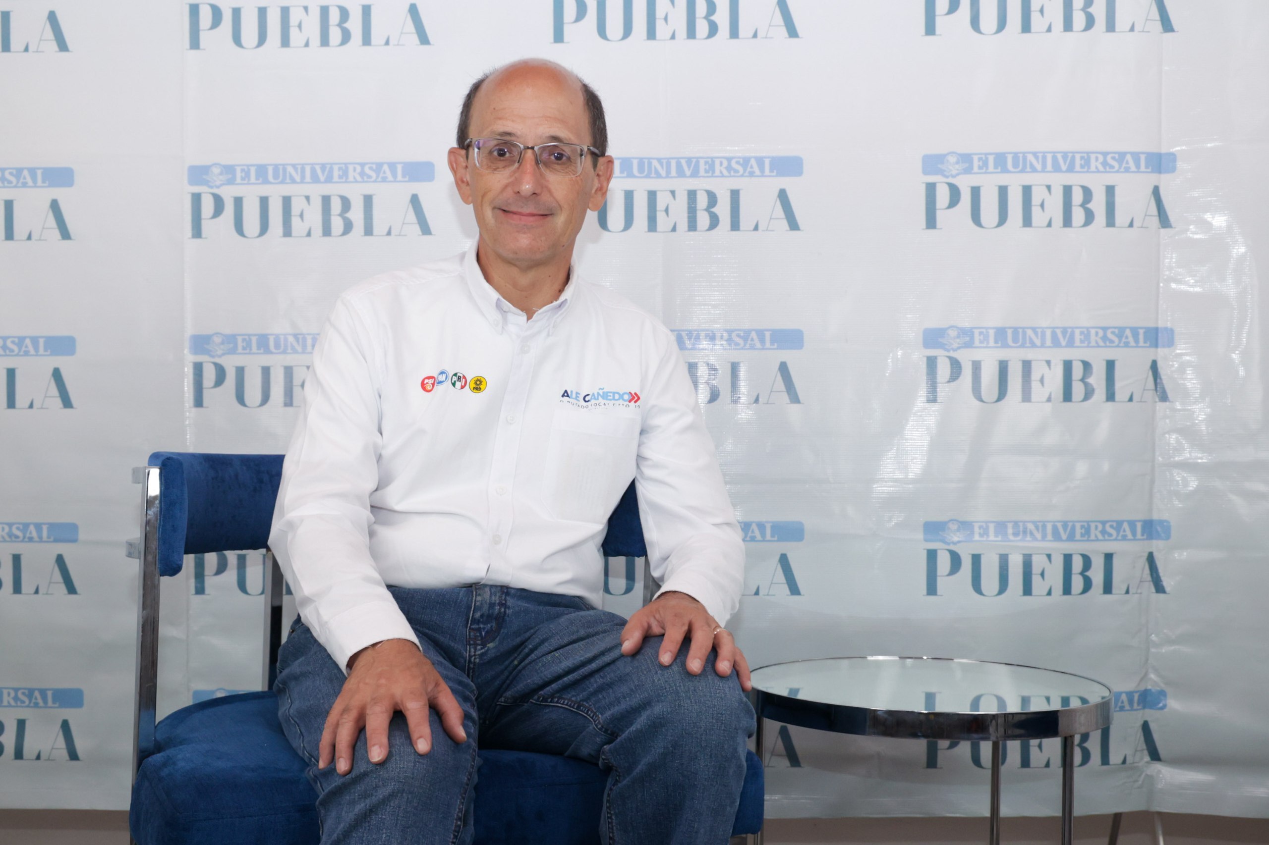 Alejandro Cañedo conversó con El Universal Puebla/ Foto: EsImagen