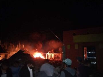 ¡Otra vez! Explota polvorín, ahora en Felipe Ángeles, hay al menos 3 muertos y 20 heridos