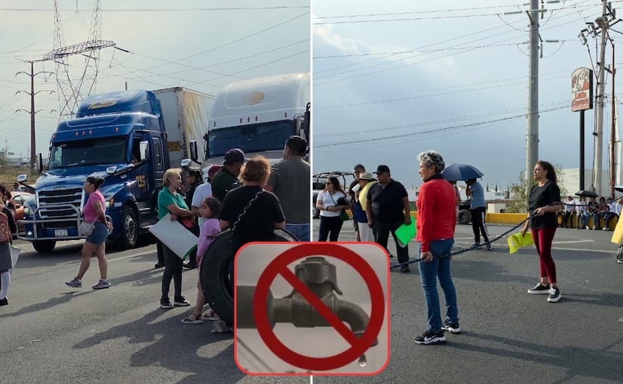 Vecinos de Misiones de San Francisco bloquean Periférico Ecológico por falta de agua