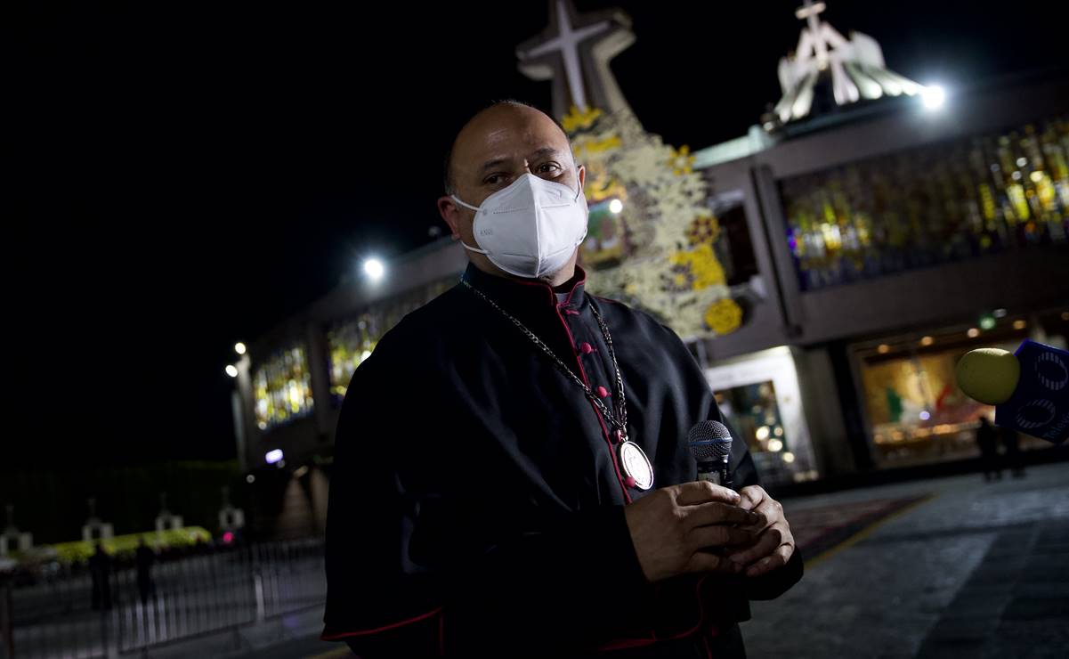 Rector de la Basílica de Guadalupe, Salvador Martínez ÁvilaFoto: Germán Espinosa. El Universal