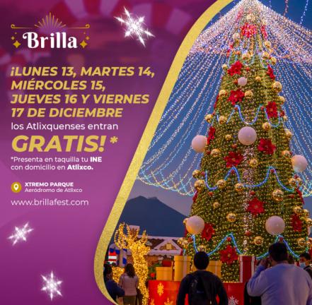 Villa Iluminada de Atlixco 2021. ¿Cómo puedo conseguir boletos gratis para el Brillafest?