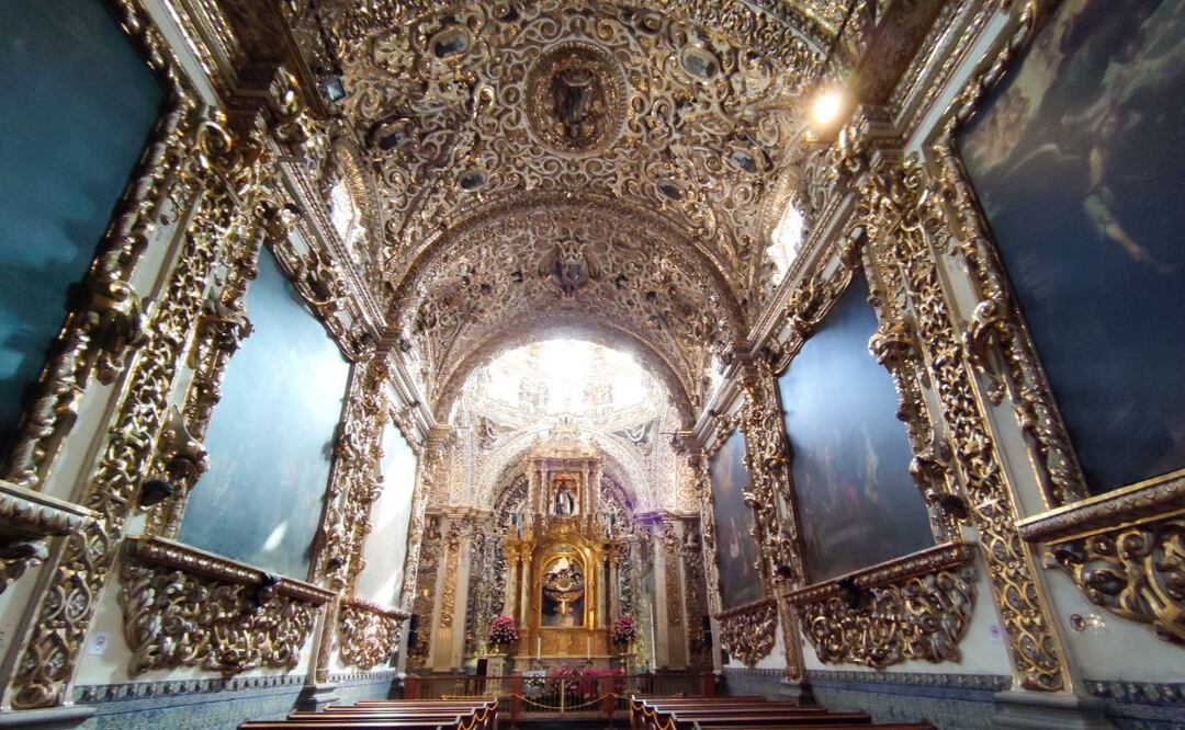 La Capilla del Rosario ocupa el primer lugar de predilección entre los viajeros del mundo | Foto: Agencia Es Imagen para El Universal Puebla