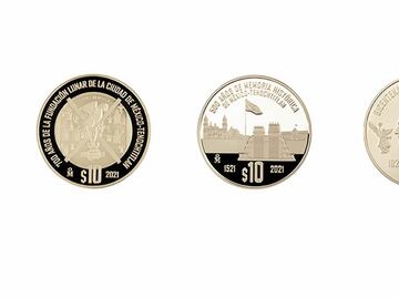 Cómo conseguir las monedas conmemorativas de 10 pesos plata del 2021