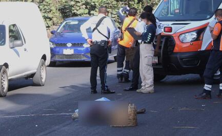 Muere hombre atropellado en la lateral de la México-Puebla