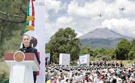 Claudia Sheinbaum inicia en Puebla la Jornada Nacional de Reforestación