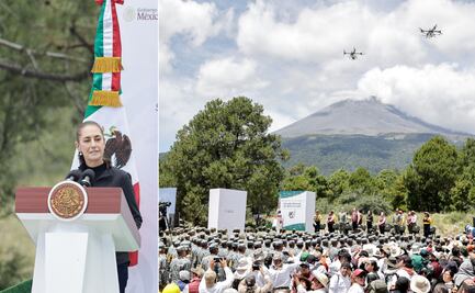 Claudia Sheinbaum inicia en Puebla la Jornada Nacional de Reforestación