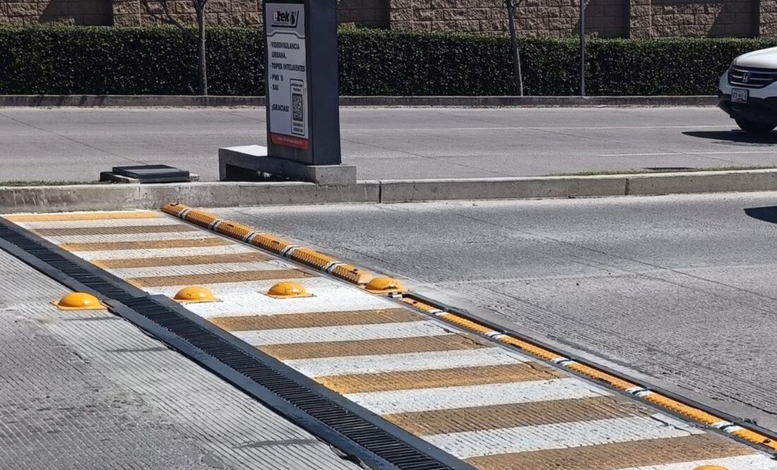El primer tope inteligente en todo el país está en Puebla | Foto: Nancy Camacho